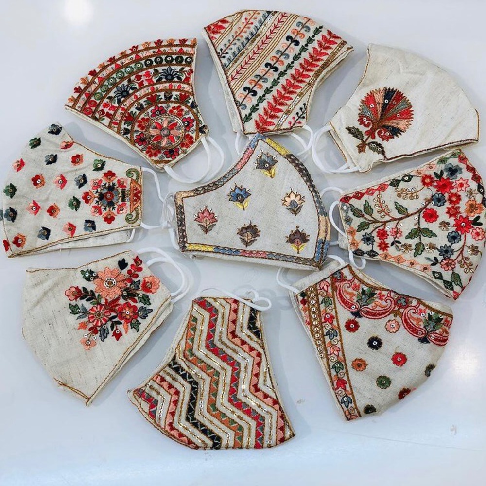 Embroidery Face Masks - Picture 2 of 16